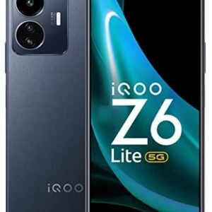 iQOO Z6 Lite 5G (Mystic Night, 6GB RAM, 128GB Storage) with Charger | Qualcomm Snapdragon 4 Gen 1 Processor | 120Hz FHD+ Display | Travel Adaptor Included in The Box