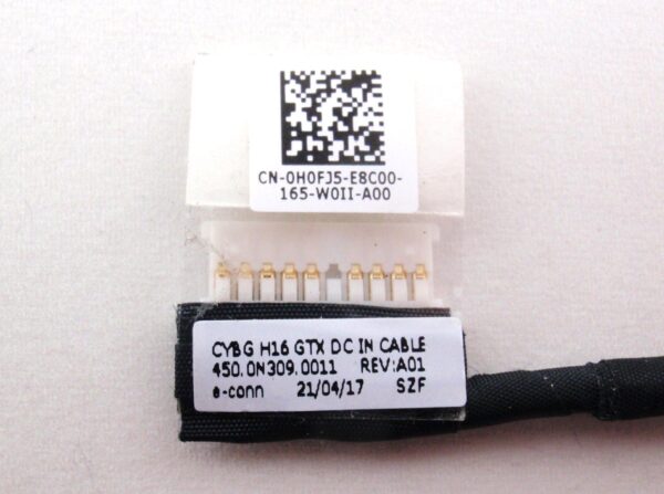 Dell Inspiron 16 7610 16-7610 H0FJ5 0H0FJ5 DC Power Jack - Image 6