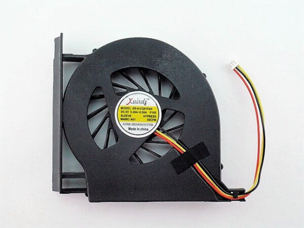 Hp 582139-001 CQ61 CQ70 CQ71 G61 G71 CPU Cooling Fan 3-Wire 582141-001 - Image 2