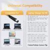 Regatech Hp Pavilion DV5-1000US Laptop Charger 65W Adapter 18.5V 3.5A