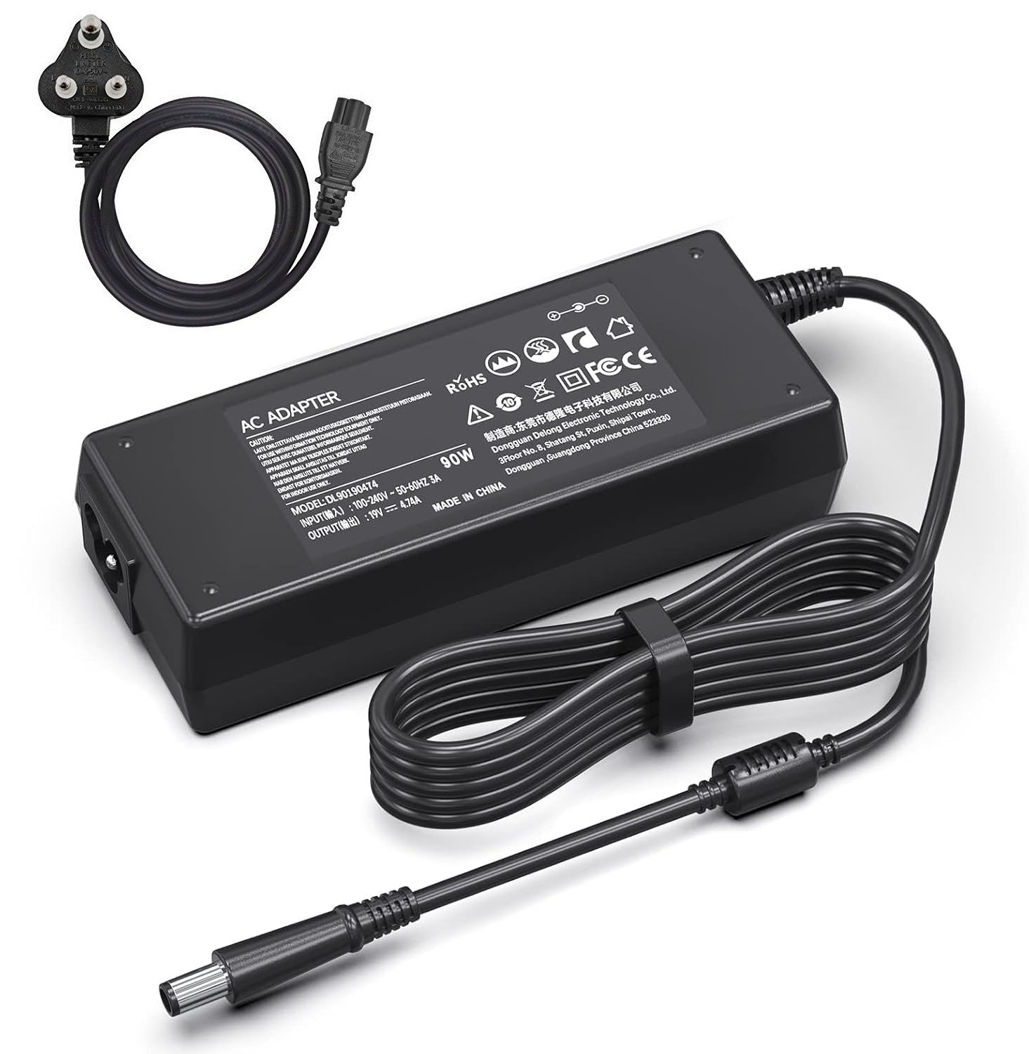 Regatech Hp 2000-2D00 Laptop Charger 90W Adapter 19V 4.74A